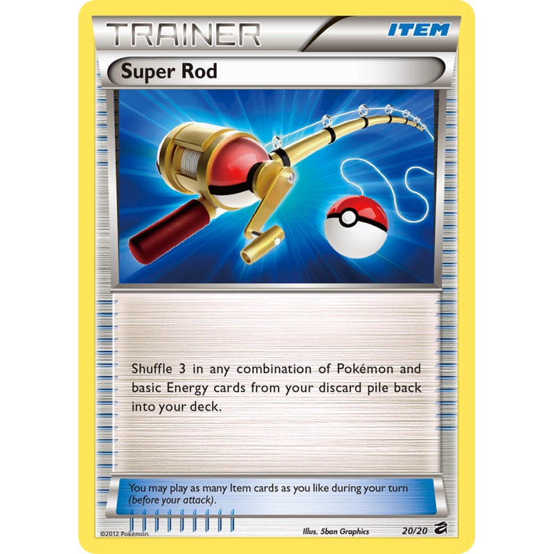 Super Rod (20/20) [Black & White: Dragon Vault]