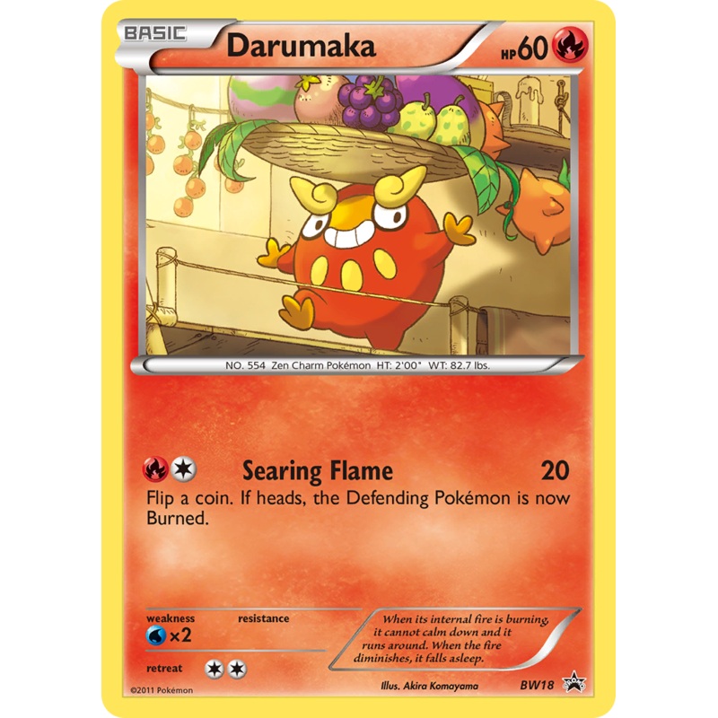Darumaka (BW18) [Black & White: Black Star Promos]