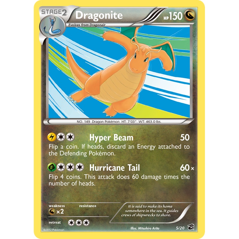 Dragonite (5/20) [Black & White: Dragon Vault]