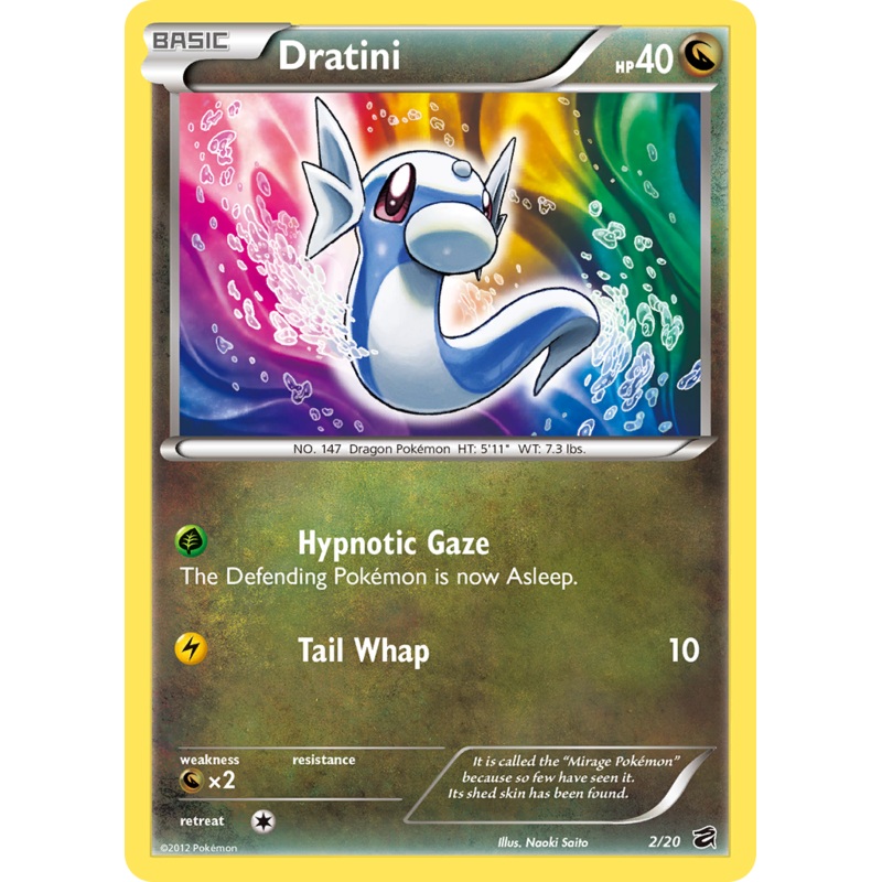 Dratini (2/20) [Black & White: Dragon Vault]