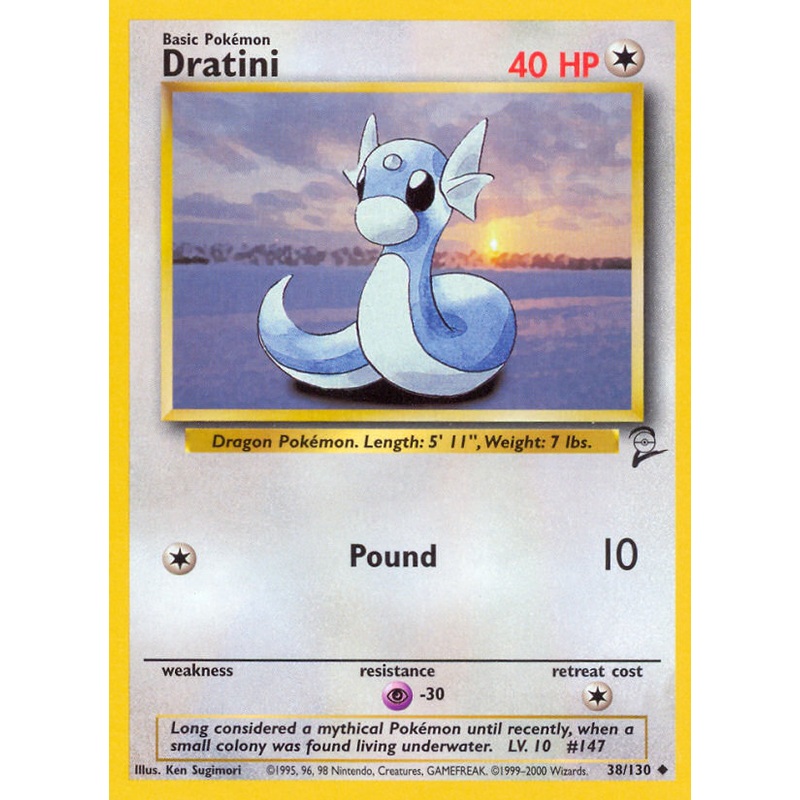Dratini (38/130) [Base Set 2]