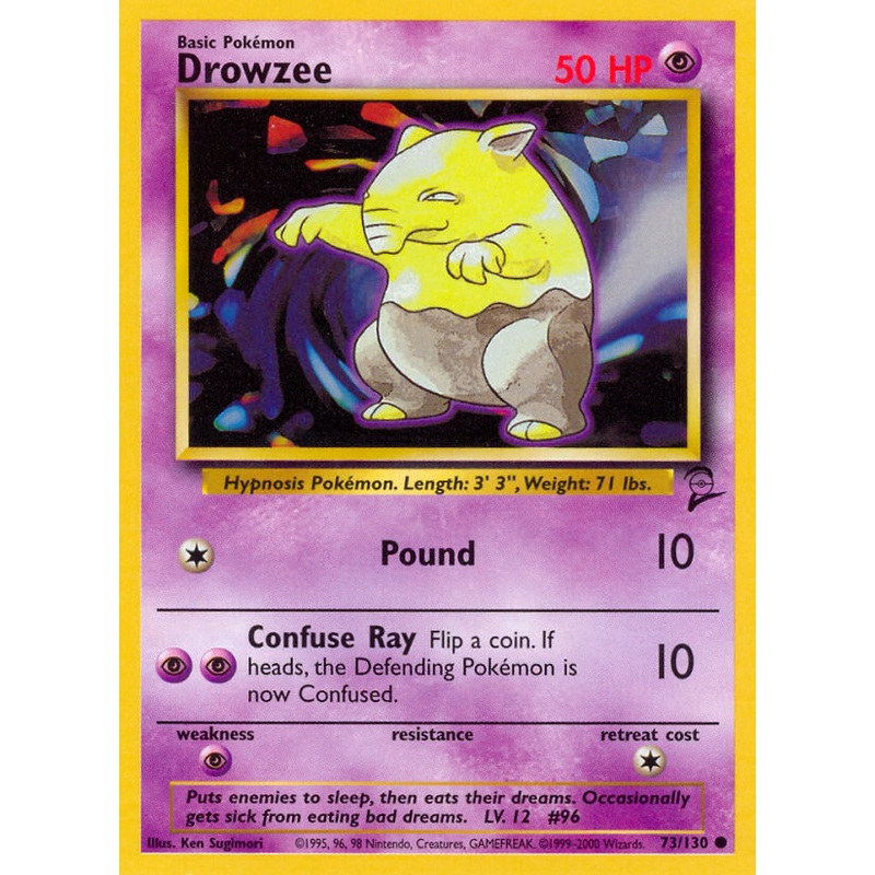 Drowzee (73/130) [Base Set 2]