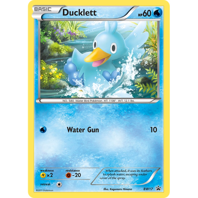 Ducklett (BW17) [Black & White: Black Star Promos]