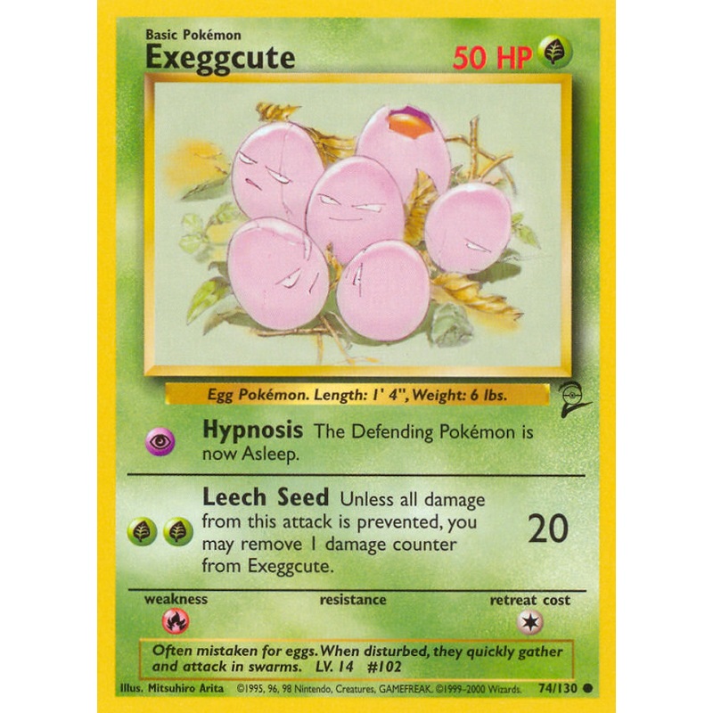 Exeggcute (74/130) [Base Set 2]