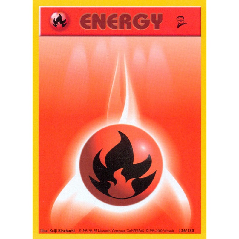 Fire Energy (126/130) [Base Set 2]