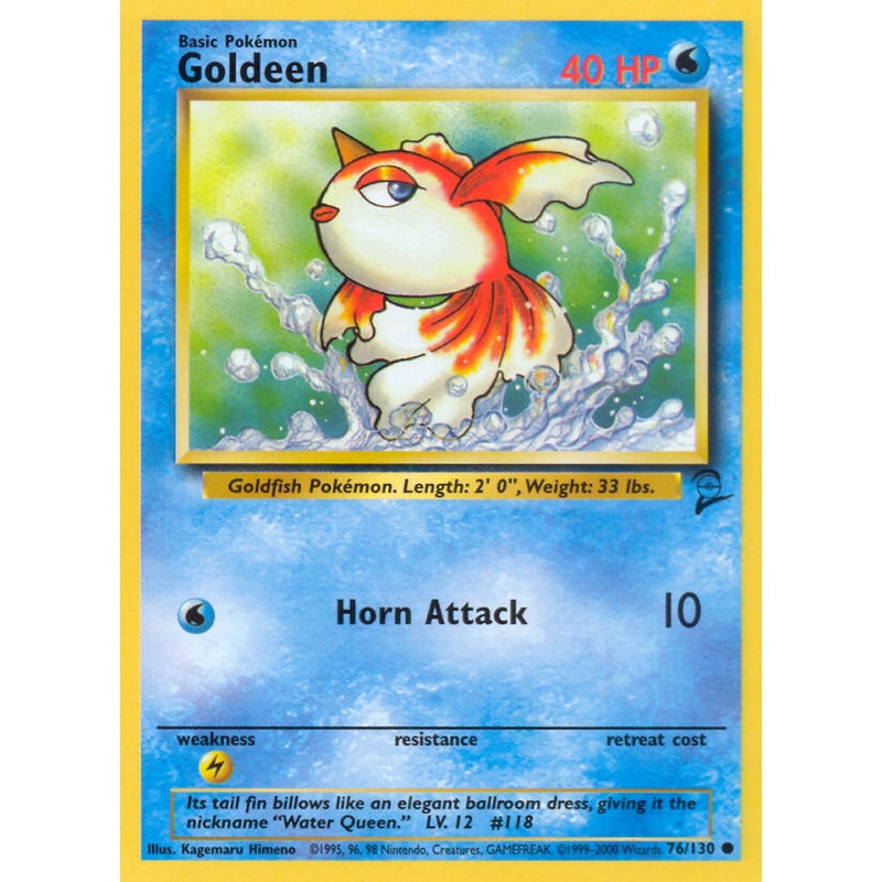 Goldeen (76/130) [Base Set 2]