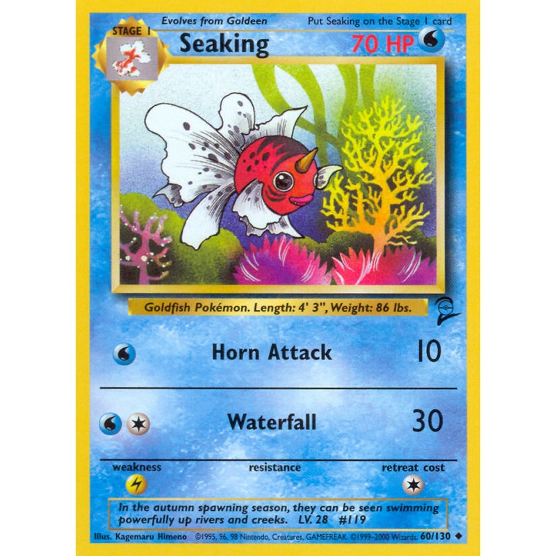 Seaking (60/130) [Base Set 2]