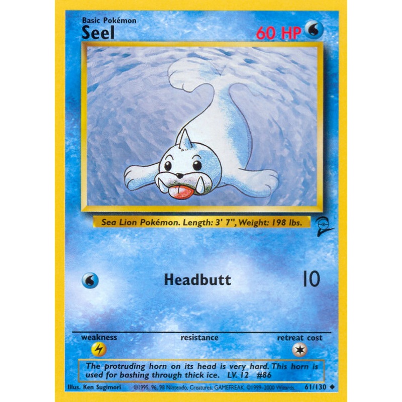 Seel (61/130) [Base Set 2]