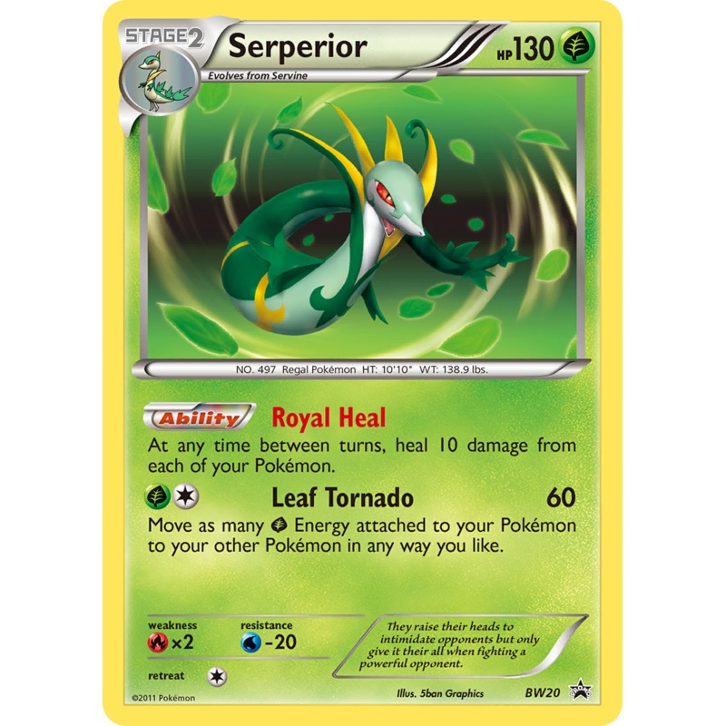 Serperior (BW20) [Black & White: Black Star Promos]