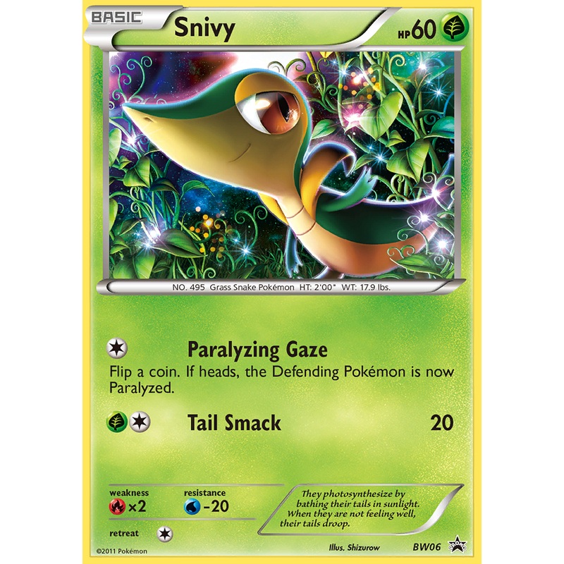Snivy (BW06) [Black & White: Black Star Promos]