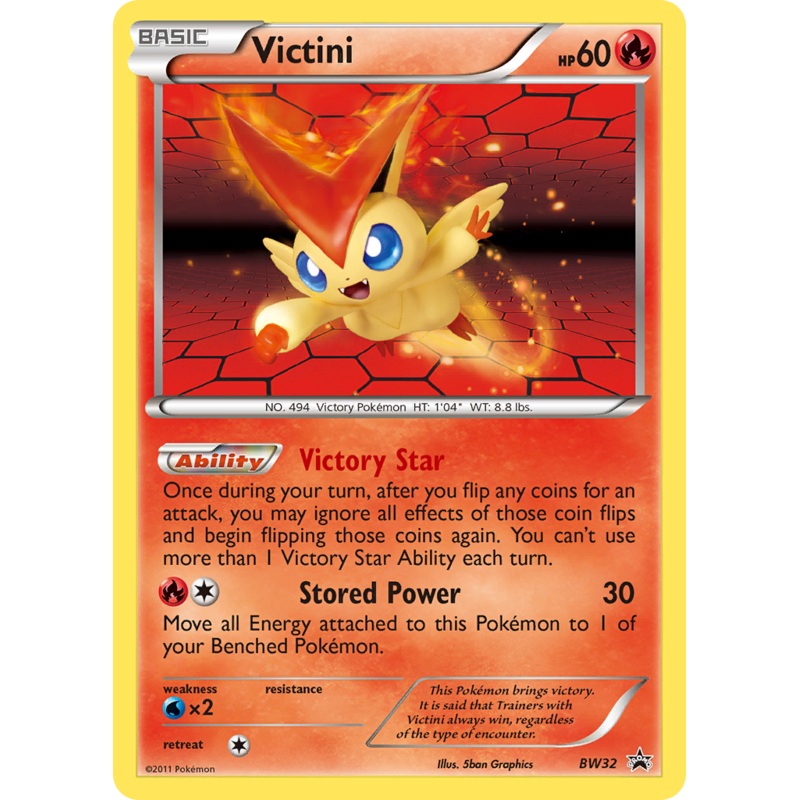 Victini (BW32) [Black & White: Black Star Promos]