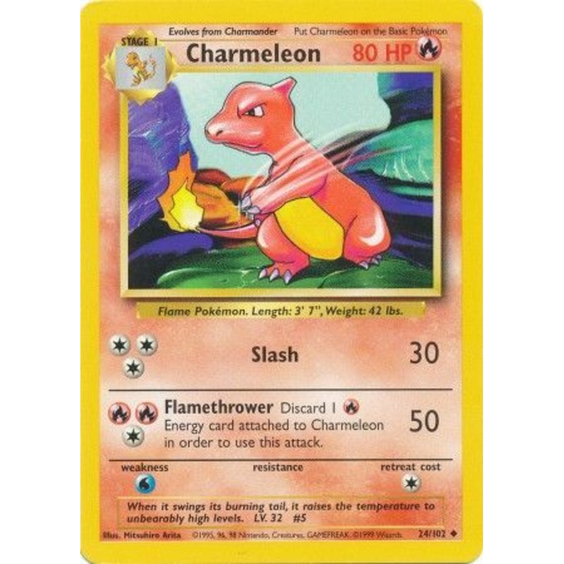 Charmeleon (24/102) [Base Set Unlimited]