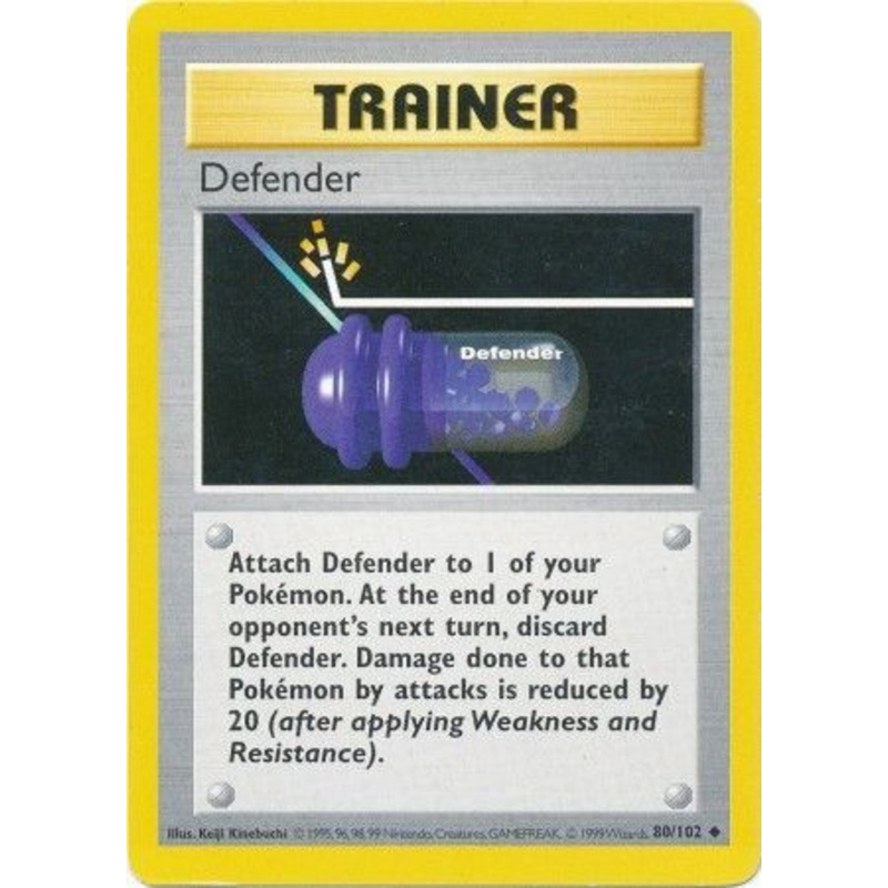 Defender (80/102) [Base Set Shadowless Unlimited]
