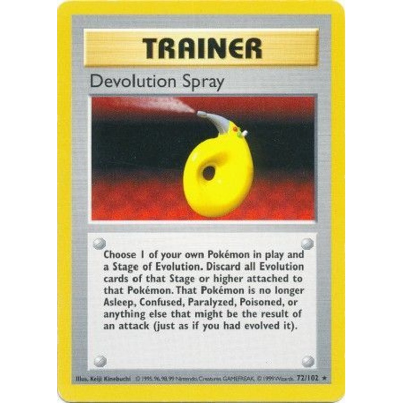 Devolution Spray (72/102) [Base Set Shadowless Unlimited]