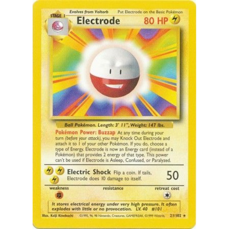 Electrode (21/102) [Base Set Unlimited]