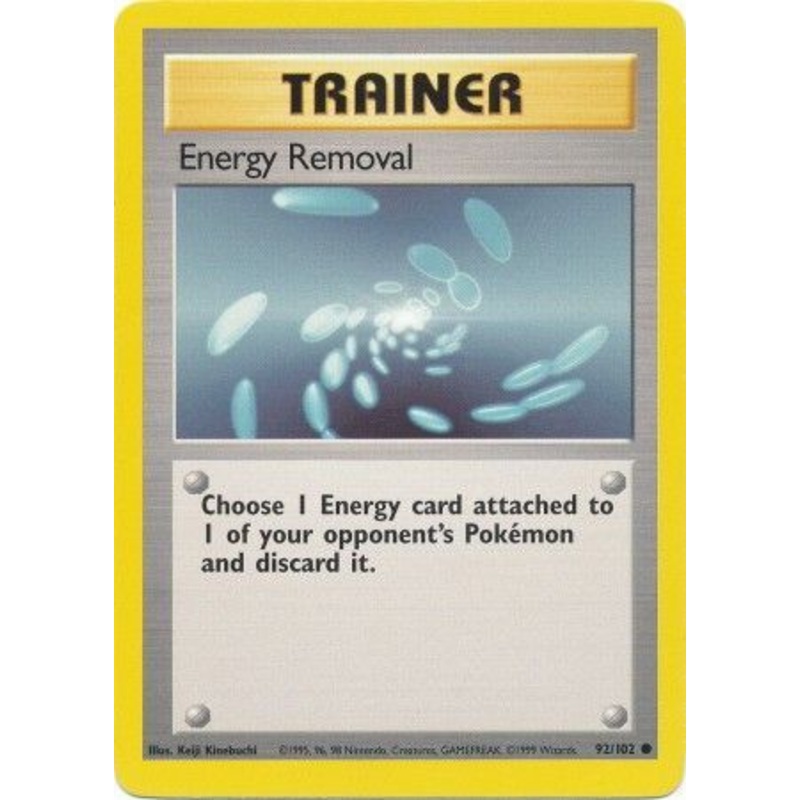 Energy Removal (92/102) [Base Set Unlimited]