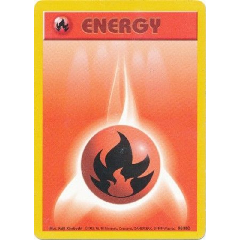 Fire Energy (98/102) [Base Set Unlimited]