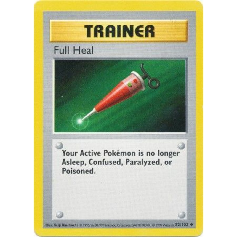 Full Heal (82/102) [Base Set Shadowless Unlimited]