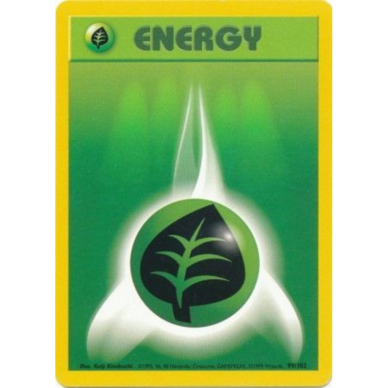 Grass Energy (99/102) [Base Set Unlimited]