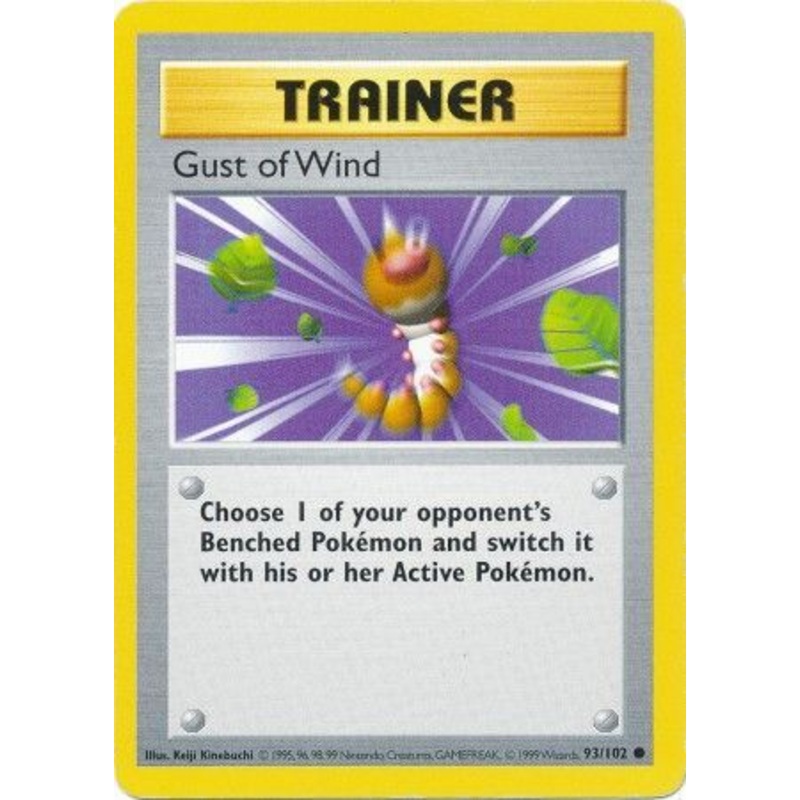 Gust of Wind (93/102) [Base Set Shadowless Unlimited]