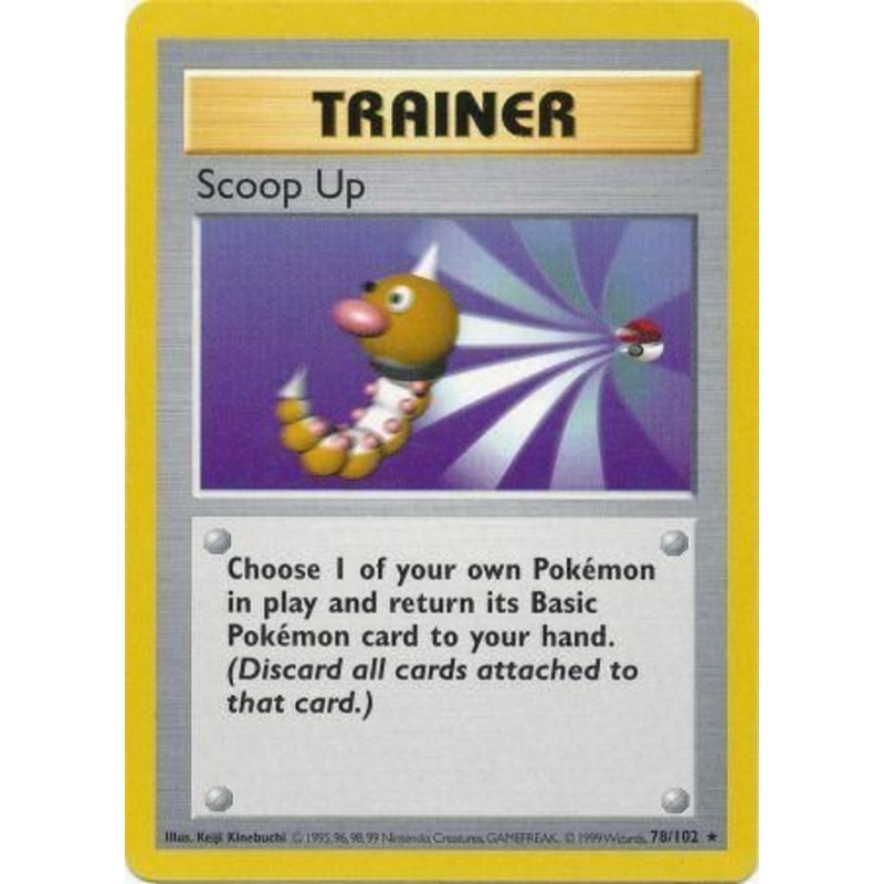 Scoop Up (78/102) [Base Set Shadowless Unlimited]