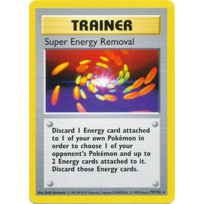 Super Energy Removal (79/102) [Base Set Shadowless Unlimited]