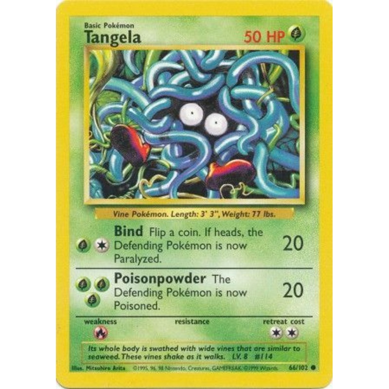 Tangela (66/102) [Base Set Unlimited]