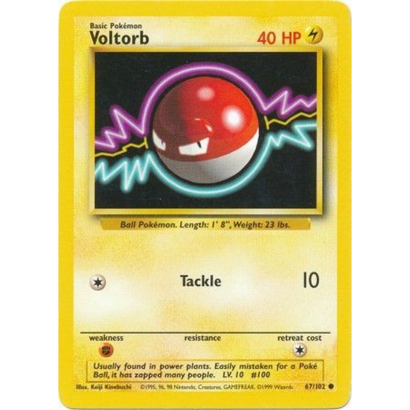 Voltorb (67/102) [Base Set Unlimited]