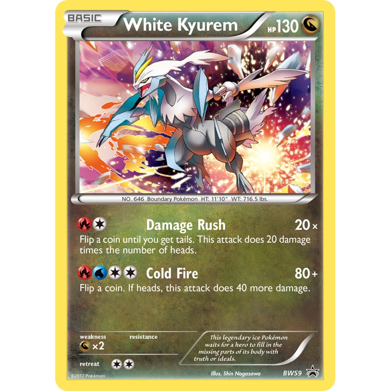 White Kyurem (BW59) [Black & White: Black Star Promos]