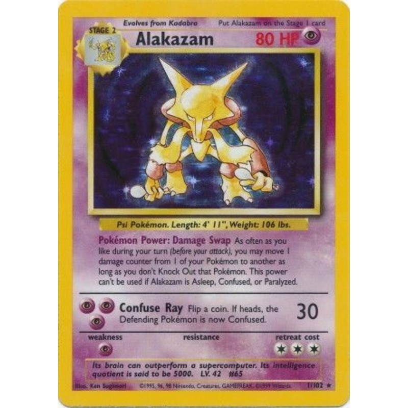 Alakazam (1/102) [Base Set Unlimited]