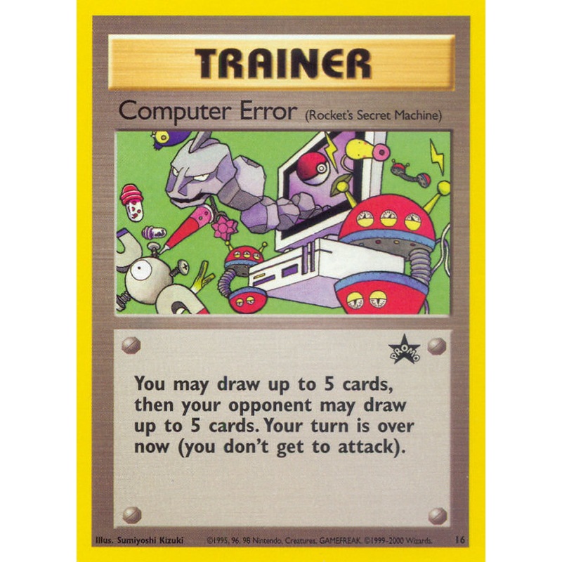 Computer Error (16) [Wizards of the Coast: Black Star Promos]