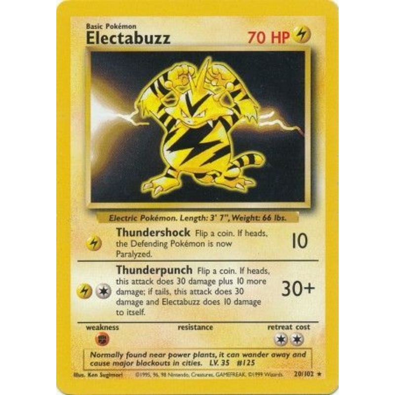 Electabuzz (20/102) [Base Set Unlimited]