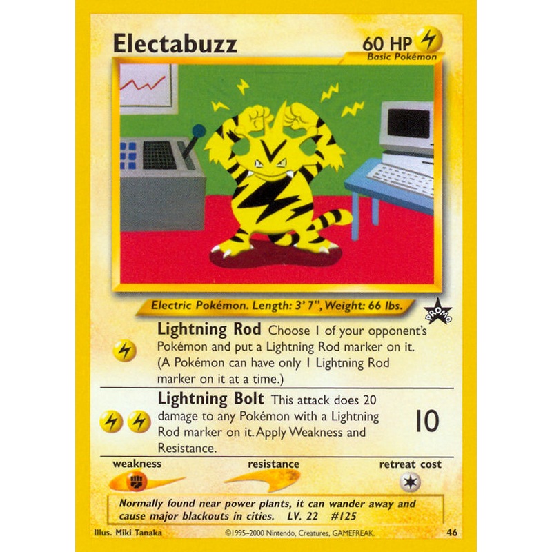 Electabuzz (46) [Wizards of the Coast: Black Star Promos]