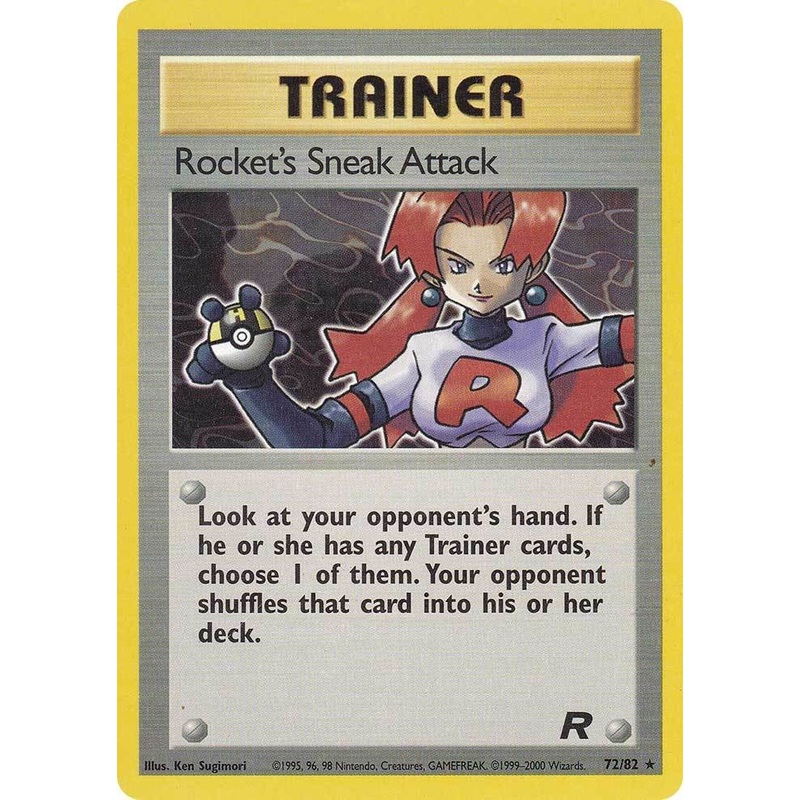 Rocket's Sneak Attack (72/82) [Team Rocket Unlimited]