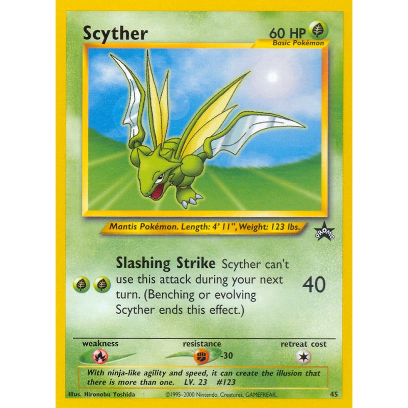 Scyther (45) [Wizards of the Coast: Black Star Promos]