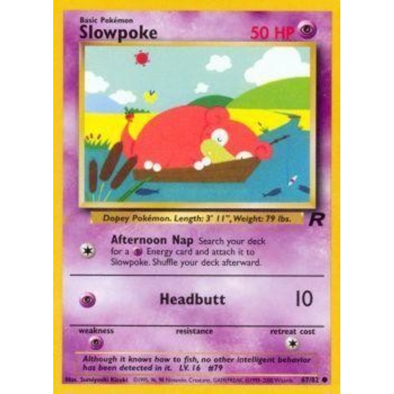 Slowpoke (67/82) [Team Rocket Unlimited]