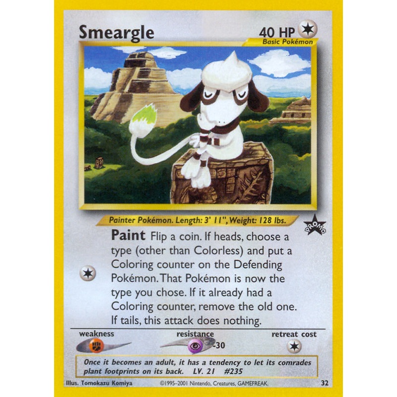 Smeargle (32) [Wizards of the Coast: Black Star Promos]
