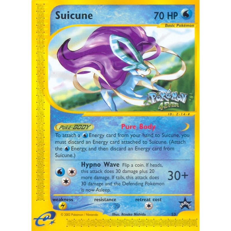 Suicune (53) [Wizards of the Coast: Black Star Promos]