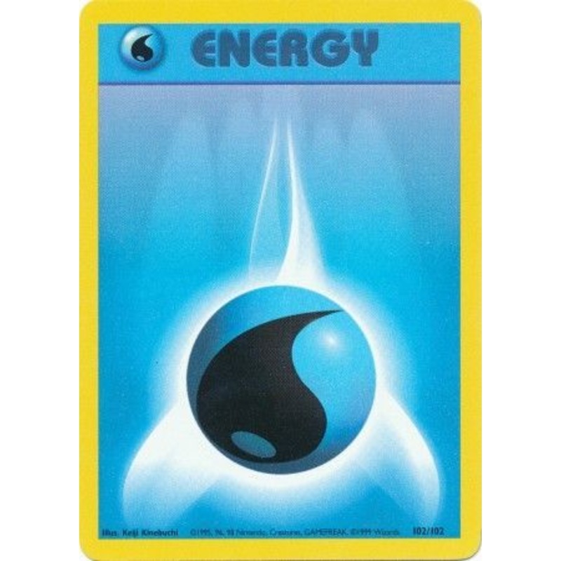 Water Energy (102/102) [Base Set Unlimited]