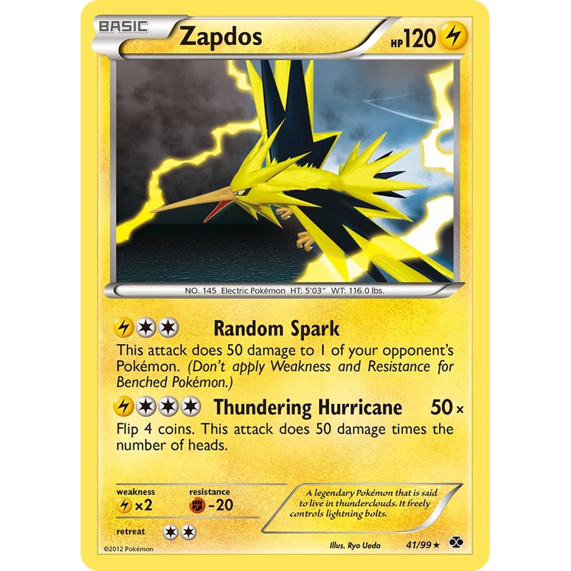 Zapdos (41/99) (Blister Exclusive) [Black & White: Next Destinies]