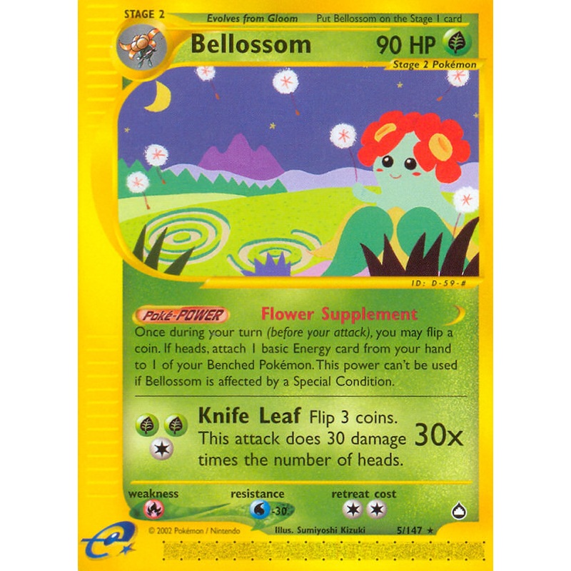 Bellossom (5/147) [Aquapolis]