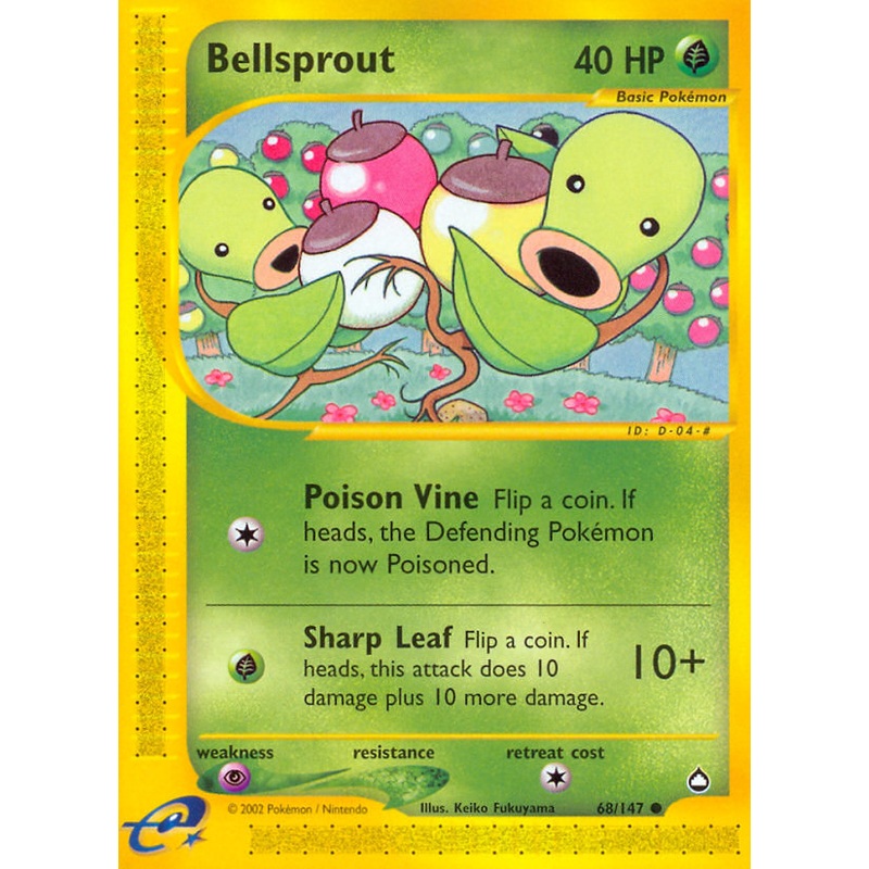 Bellsprout (68/147) [Aquapolis]