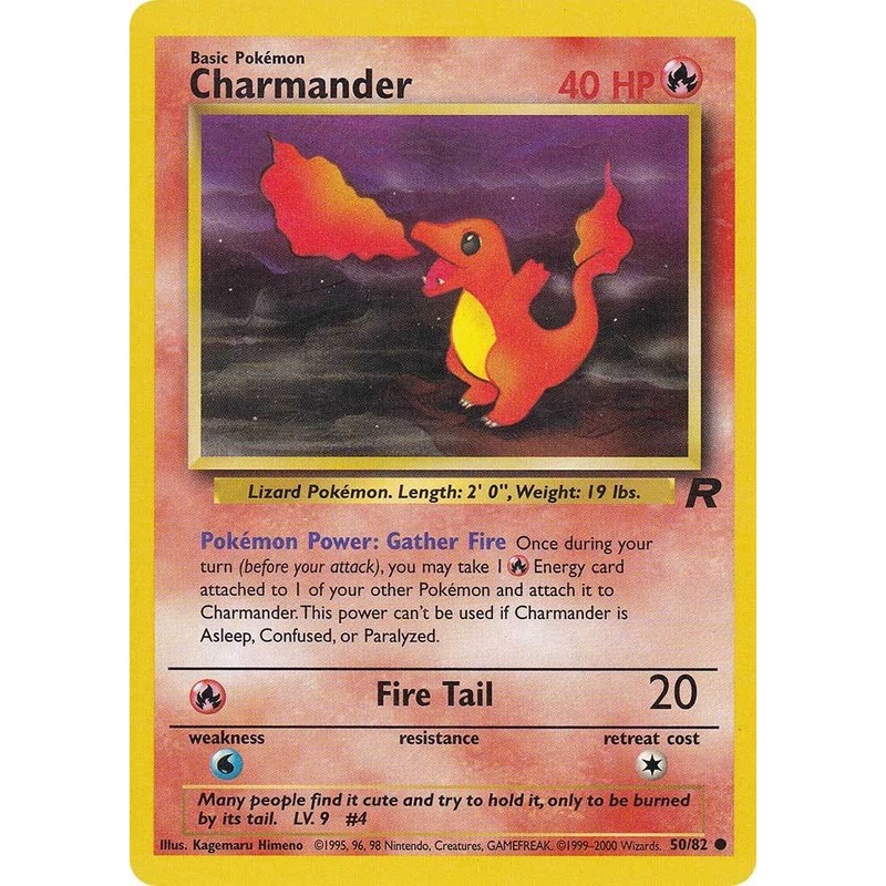 Charmander (50/82) [Team Rocket Unlimited]