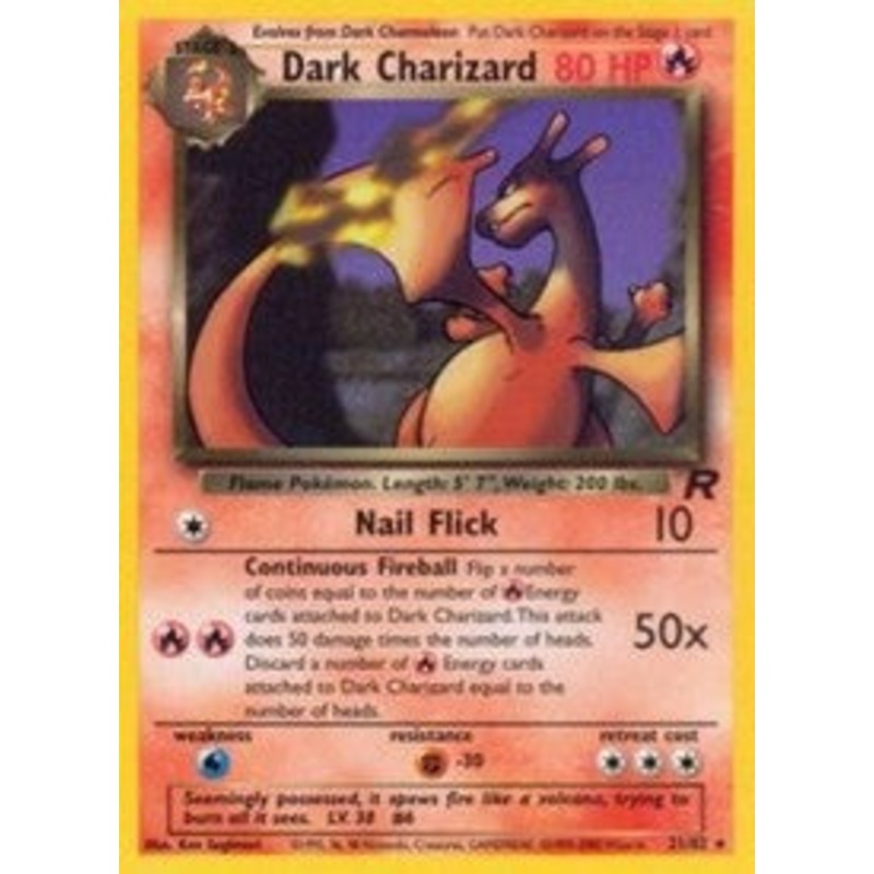 Dark Charizard (21/82) [Team Rocket Unlimited]