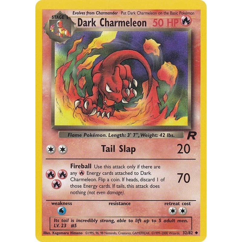 Dark Charmeleon (32/82) [Team Rocket Unlimited]
