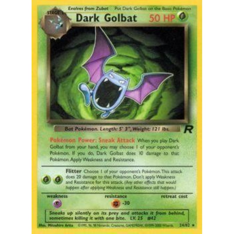 Dark Golbat (24/82) [Team Rocket Unlimited]