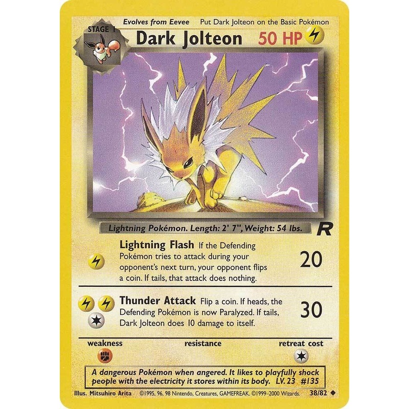 Dark Jolteon (38/82) [Team Rocket Unlimited]