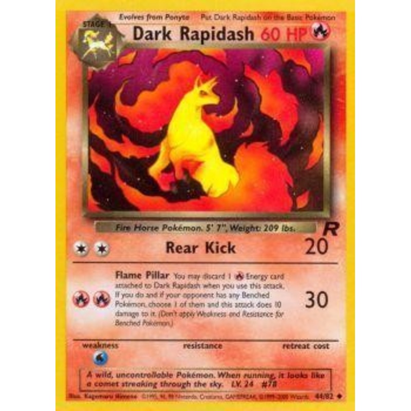 Dark Rapidash (44/82) [Team Rocket Unlimited]