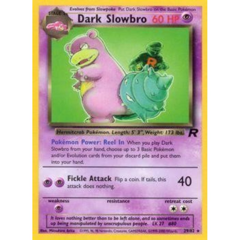 Dark Slowbro (29/82) [Team Rocket Unlimited]