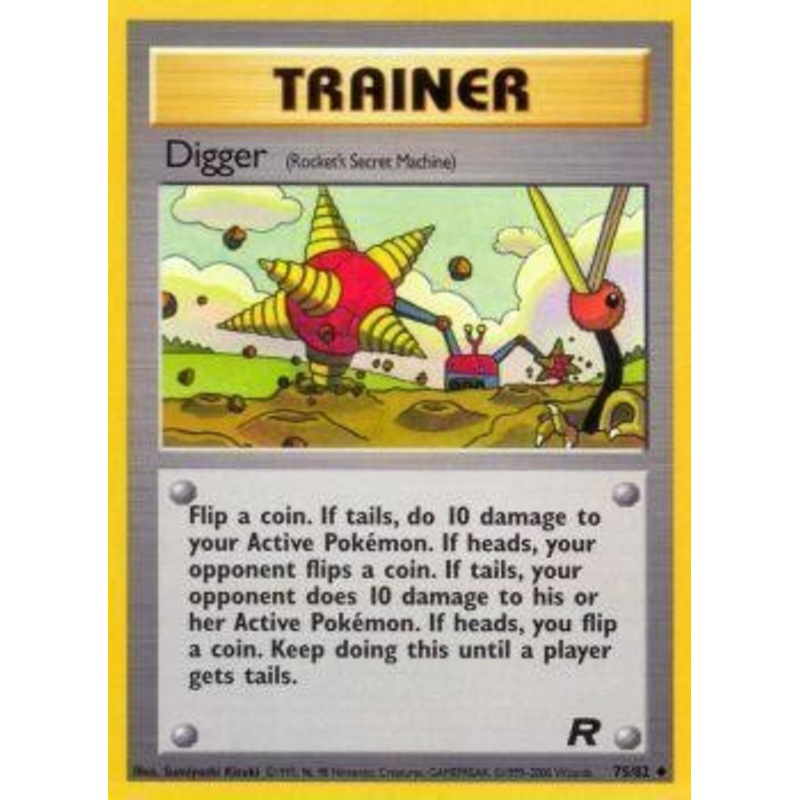 Digger (75/82) [Team Rocket Unlimited]
